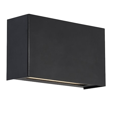 Dweled Blok 12in LED Wall Sconce 3000K in Black WS-256